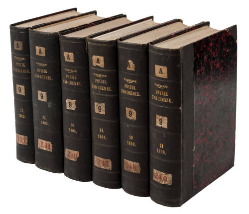 Thirteen early papers by Albert Einstein, in eight volumes of Annalen der Physik