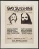 Gay Sunshine, A Benefit Reading