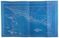 Preliminary Subdivision Plan Woodside Highlands, San Mateo Co. California. 500 ft. = 1 in.