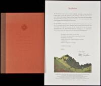 A broadside and a book of poetry by Gary Snyder and others