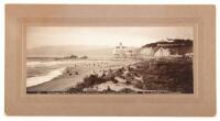 Bird's-eye View of the Beach, Seal Rocks Cliff House and Sutro Heights. W.C. Billington, Photographer