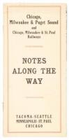 Chicago, Milwaukee & Puget Sound and Chicago, Milwaukee & St. Paul Railways: Notes Along the Way