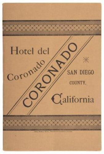 Hotel del Coronado, Coronado, San Diego County, California.