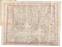 Rand, McNally & Co's Indexed Map of Wyoming Territory with a New and Original Compilation and Index, Accurately Locating on the Map, Counties, Lakes, Rivers, Post Offices, Railroad Stations and all Other Towns Known to be in the Territory