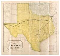 The Texas and Pacific Railway. The Shortest Line to the Great Cotton, Grain and Stock Regions Texas.