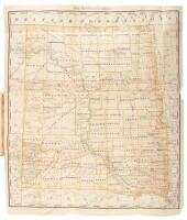 Rand, McNally & Co.'s Indexed County and Township Map of Dakota With a New and Original Compilation and Index Designating All Post Office Towns and Railroad Stations, And Giving Full Postal Direction For Sending Mail Matter to Every Place Not a Post Offic
