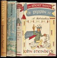 Three first editions by John Steinbeck