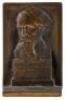 Pair of Charles Dickens bronze bookends - 2