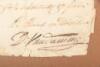 Document signed by General Dominique-Joseph René Vandamme - 3