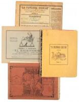 Four manuscript Mexican cookbooks