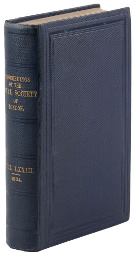 "On a criterion which may serve to test various theories of inheritance." Proceedings of the Royal Society of London, Volume LXXIII