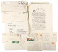 Selection of correspondence from Larry Eigner