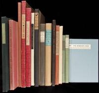 Fifteen volumes from the Grabhorn Press