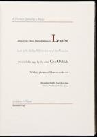 A Pictorial Journal of a Voyage Aboard the Three Masted Schooner Louise, Last of the Sailing Codfishermen out of San Francisco as Recorded in 1931 by the Artist Otis Oldfield