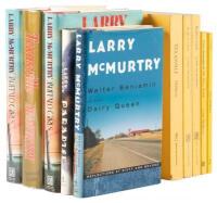 Five first editions by Larry McMurtry accompanied by uncorrected proofs for each