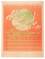 Autumn Music Festival Oct 5th at Noon, the Sons of Champlin, Journey with Greg Rolie, Neil Schon, Aynsley Dunbar, Special Guests Pablo Cruise, Introducing Automatic Man with Mike Schrieve & Bayete, Yesterday and Today