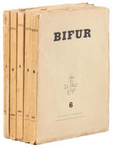 Bifur - issues 1 and 3-6