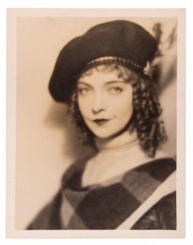 Portrait of Lillian Gish - publicity photograph from the film Annie Laurie