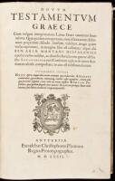 Hebraicorum Bibliorum [with] Novum Testamentum Graece