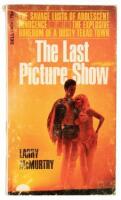 The Last Picture Show - one sheet movie poster [with] pocketbook version signed by Larry McMurtry