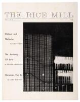 Two excerpts from Horseman, Pass By as published in The Rice Mill Vol. 1,No. 1