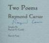 Two Poems - 2