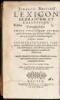Lexicon Hebraicum et Chaldaicum