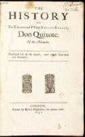 The History of the Valorous and Witty-Knight-Errant, Don-Quixote of the Mancha. Translated out of the Spanish; now newly Corrected and Amended