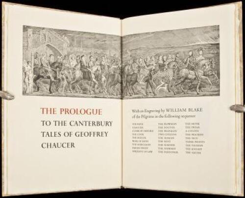 The Prologue to the Canterbury Tales of Geoffrey Chaucer