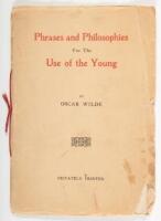 Phrases and Philosophies for the Use of the Young