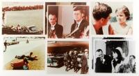 Sixteen copy photographs of President Kennedy and family