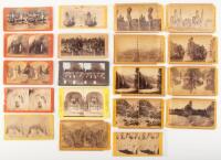 Collection of California and Colorado Landscapes, Cave Interiors, Cemetery and Rocky Mountain Stereoscope Views