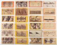 Collection of Yosemite, Waterfalls and Surrounding Scenes and Other Assorted Stereoscope Views