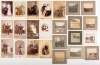 Collection of Cabinet Card and Small Format Paper Print Images