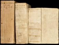 Three early printed books