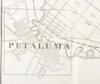 Property Map of the Petaluma District, Sonoma County, California. Compiled from official sources by Sonoma County Land Title Co. for Hewitt and Associates, Inc. - 4