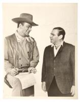 Publicity photograph of John Wayne - inscribed