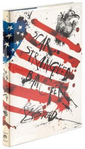 Scar Strangled Banner - signed with four signed items promoting the book