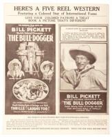 Here’s A Five Reel Western Featuring a Colored Star of International Fame - Bill Pickett