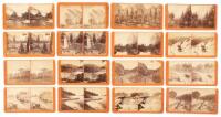 Sixteen stereoviews from the Pacific Railroad and Pacific Coast series