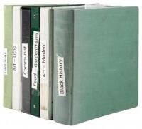 Thirty-three binders of ephemera from the collection of Albert Neiman