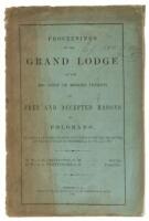 Proceedings Of The Grand Lodge Of The Most Ancient And Honorable Fraternity Of Free And Accepted Masons Of Colorado