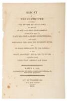 Report of The Committee…What Compensation Ought to be made to Captain Pike and His Companions, For Their Services in Exploring The Mississippi River, And In Their Expedition To the Sources Of The Osage, Arkensaw, And La Plate River, Together With Their To