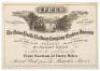 The Union Pacific Railway Company Eastern Division invite you to be PRESENT as per Letter of Mr. Samuel Hallett to celebrate the opening of the First Section of Forty Miles of their Road West from the Missouri River