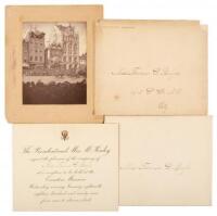 Invitation from President and Mrs. McKinley to a reception at the Executive Mansion, January 18, 1899