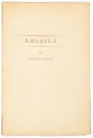 America: From Of Time and the River