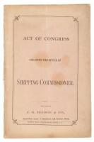 Act of Congress Creating the Office of Shipping Commissioner