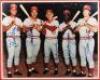 Color photograph signed by five members of the Cincinnati Reds "Big Red Machine" - 2