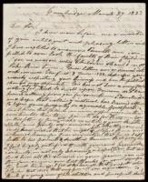 SOLD BY PRIVATE TREATY - Autograph Letter Signed, from Jacob Wyeth, Sr., to his son Charles