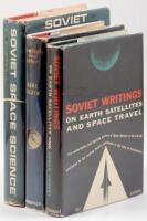 WITHDRAWN - 3 books on Soviet Space Science